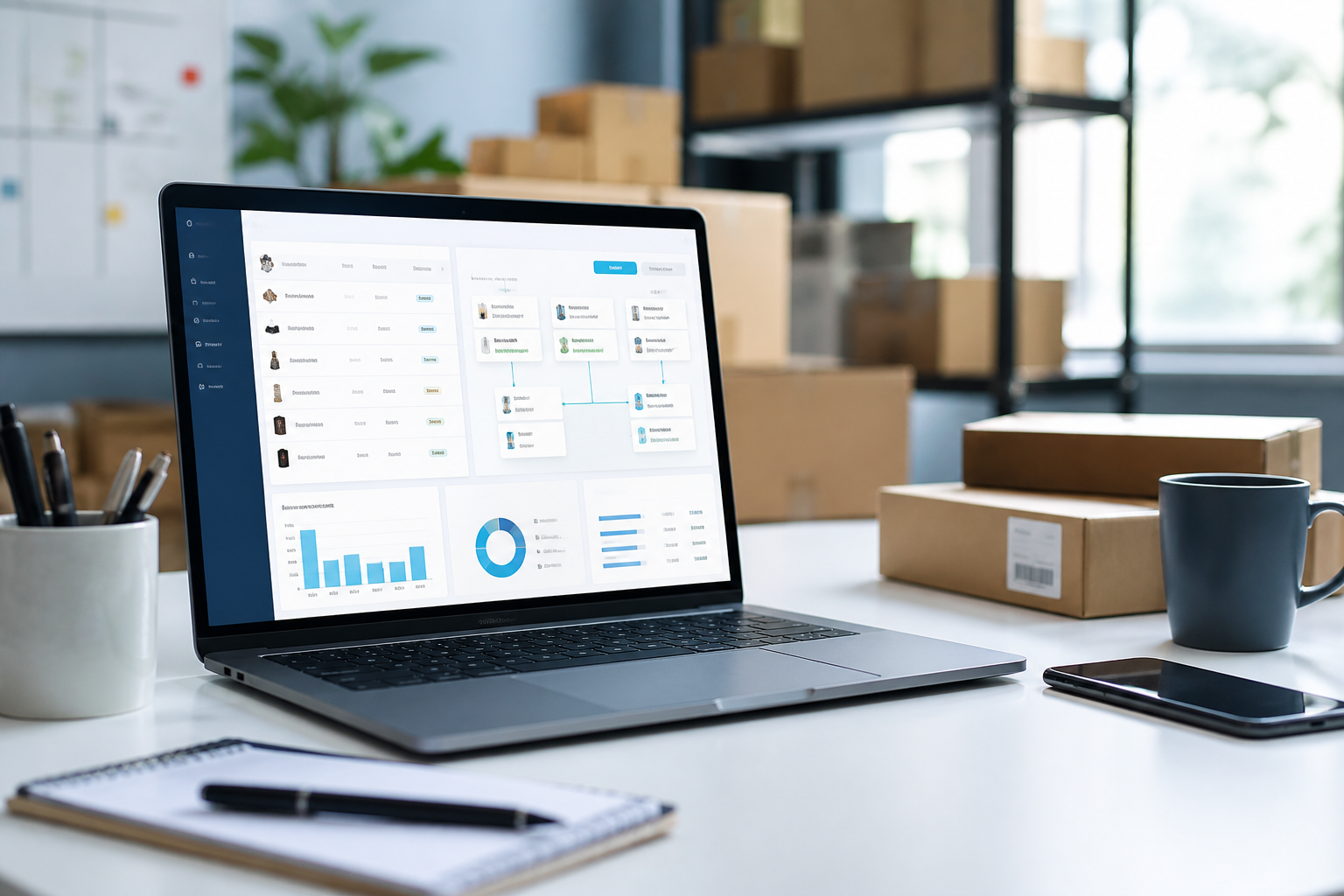 Multi-channel ecommerce operations workspace